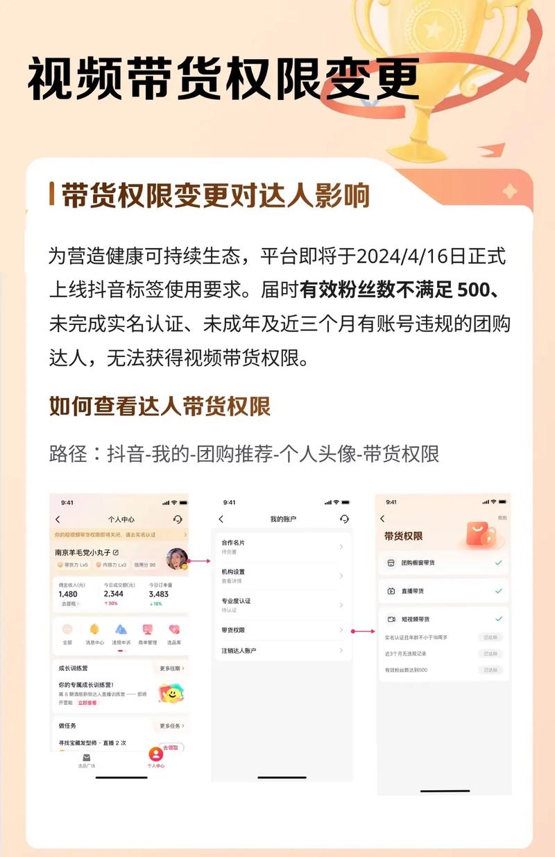 有效粉丝量500开通商品推广_抖音有效粉丝500怎么弄_抖音个人号电商权限调整